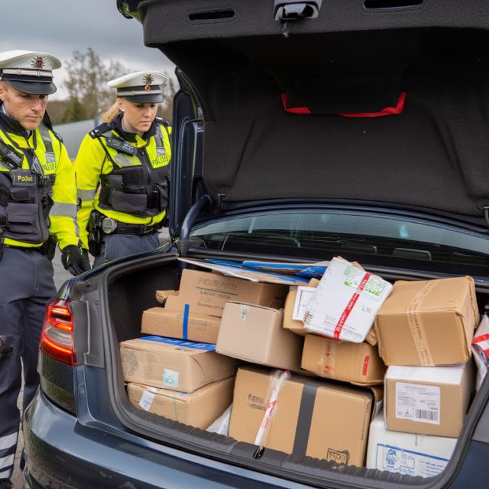 Curier român, prins cu zeci de colete furate de la Amazon. Venea cu "cadouri" în țară, de sărbători 