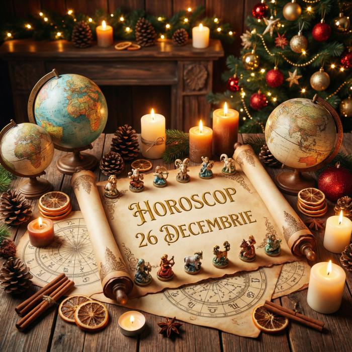 Horoscop 26 decembrie 2025: Ziua în care timpul se oprește, iar inimile își amintesc ce contează