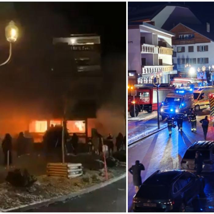 Lumânări sau artificii pe sticle de șampanie. Cauza tragediei din Elveţia rămâne neclară