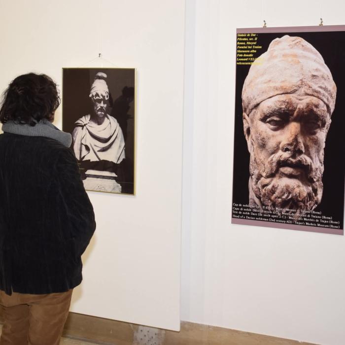 Vernisajul expoziției "Viziuni dacice", găzduit de Accademia di Romania din Roma