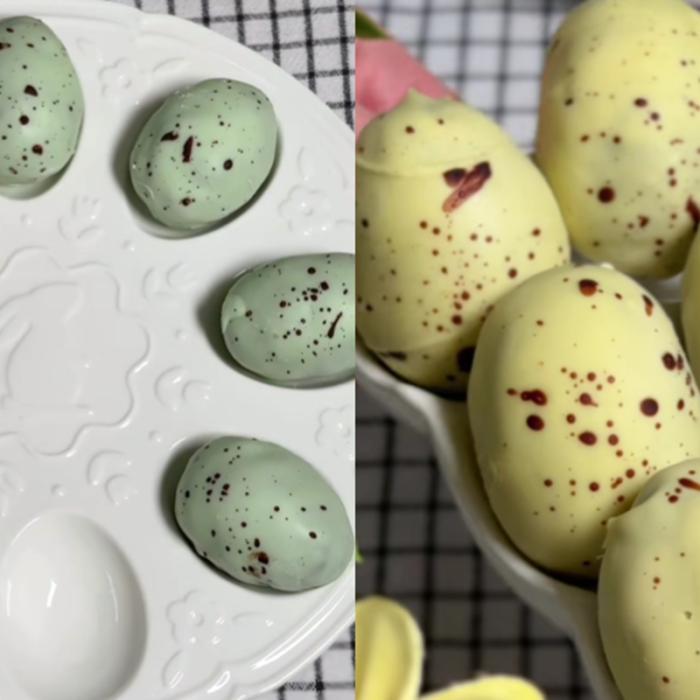 Prăjiturile în formă de ouă, vedetele mesei de Paște: desert creativ și ușor de pregătit