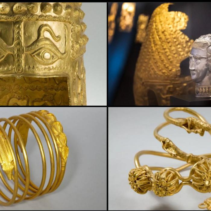 Coiful de la Coțofenești și brățările dacice au fost găsite