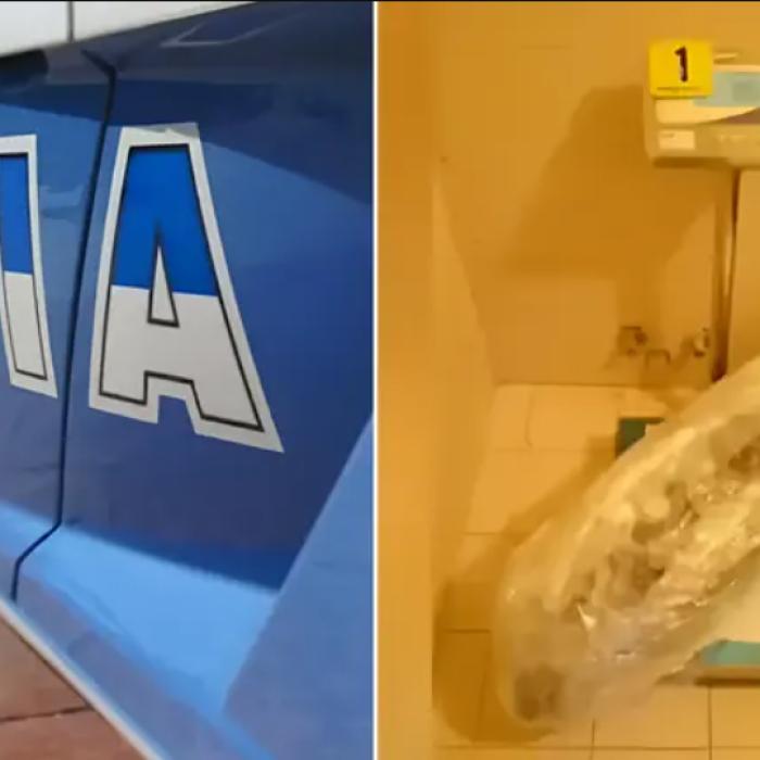 Român prins în Italia cu 10 kg de droguri ascunse într-un sac de box