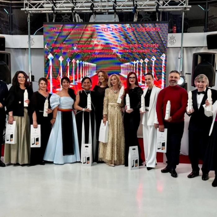 Medici, antreprenori și artiști români, premiați în cadrul unei gale organizate în Germania