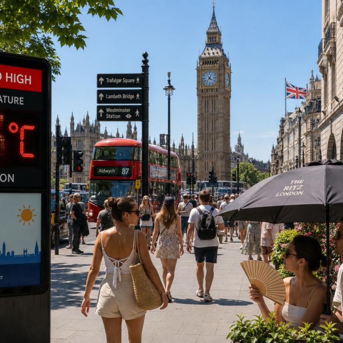 Record de temperatură în Marea Britanie. Cea mai călduroasă zi din istorie, azi, la Londra 