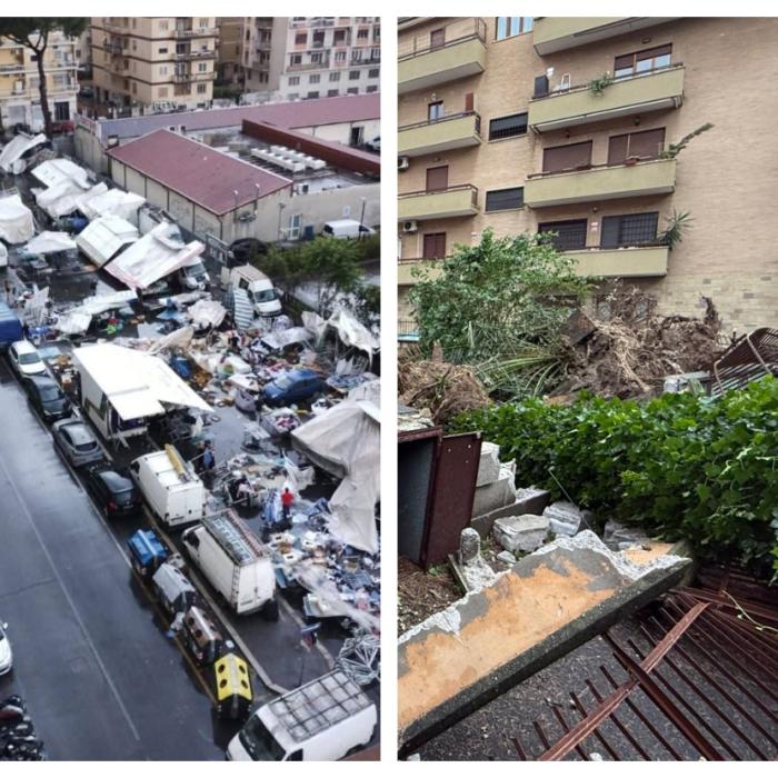 Italia, lovită de o tornadă și alte fenomene meteo extreme. Copacii au fost smulși din rădăcini 