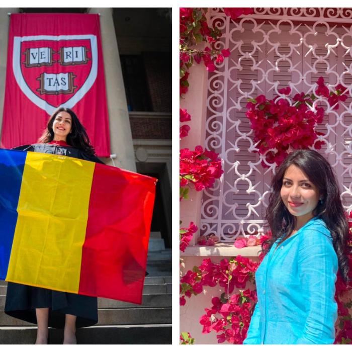 Elif Memet, tânăra din Constanța, care a purtat steagul României la absolvirea de la Harvard: „Nu a uitat niciodată de România" 