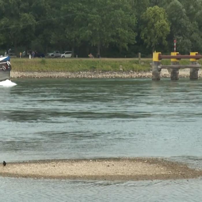 Ploile ridică nivelul Rinului în Germania după seceta gravă. Situația începe să se îmbunătățească