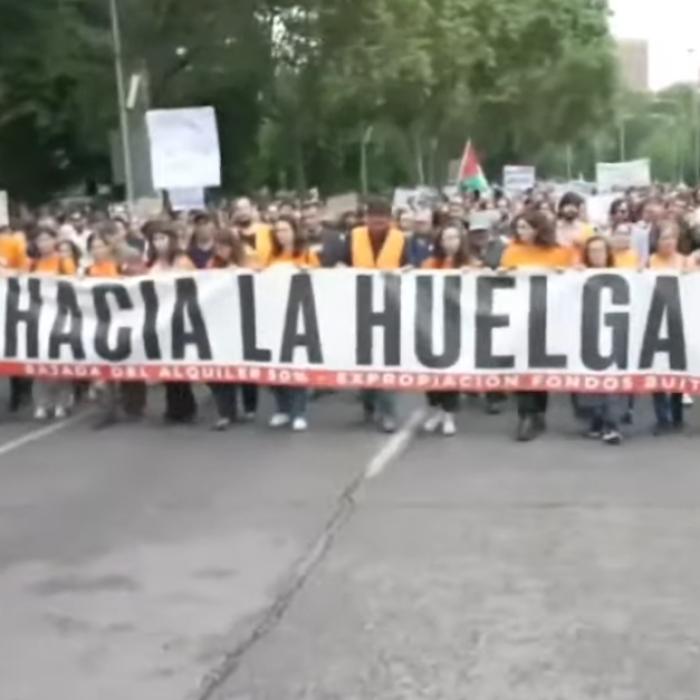 Proteste în Spania pentru dreptul la locuinţă. Zeci de mii de oameni în stradă