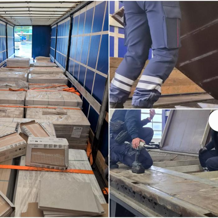 Șofer român arestat în Franța, după ce a fost prins transportând zeci de kilograme de cocaină sub podeaua remorcii