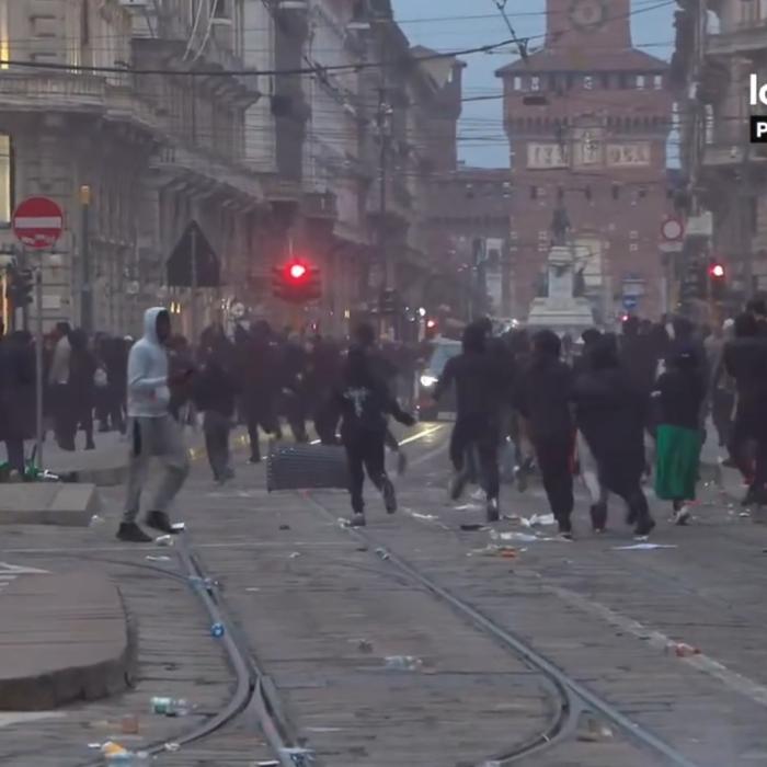 Noi proteste anunțate astăzi în Milano. Tinerii sunt mobilizați pe grupurile de Telegram de persoane necunoscute