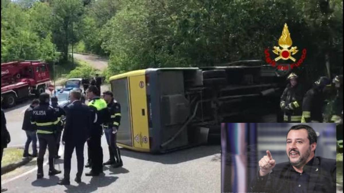 salvini_sofer_roman_microbuz_rasturnat