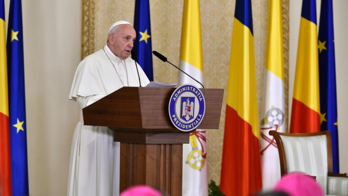 papa_francisc_discurs_bucuresti_palatul_cotroceni