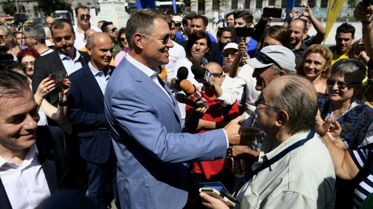 klaus_iohannis_piata_universitatii