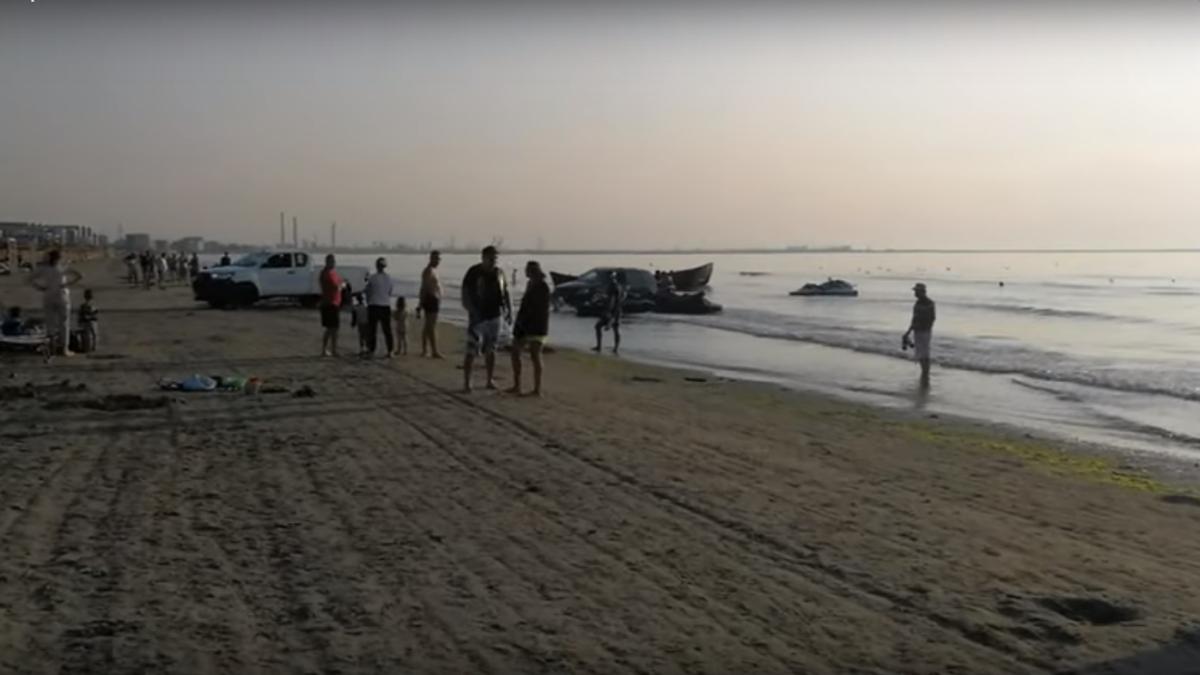 masina_plaja_mamaia_nord