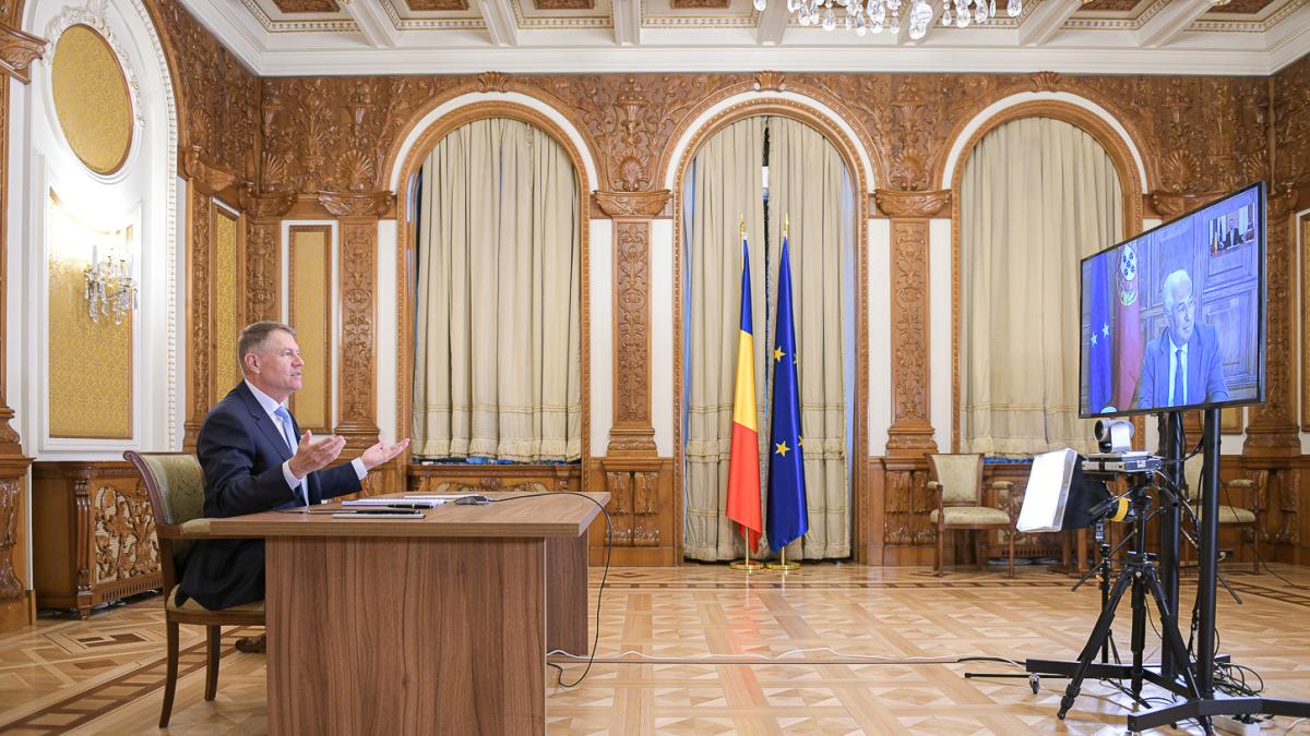 klaus_iohannis_videoconferinta_17_03_2020