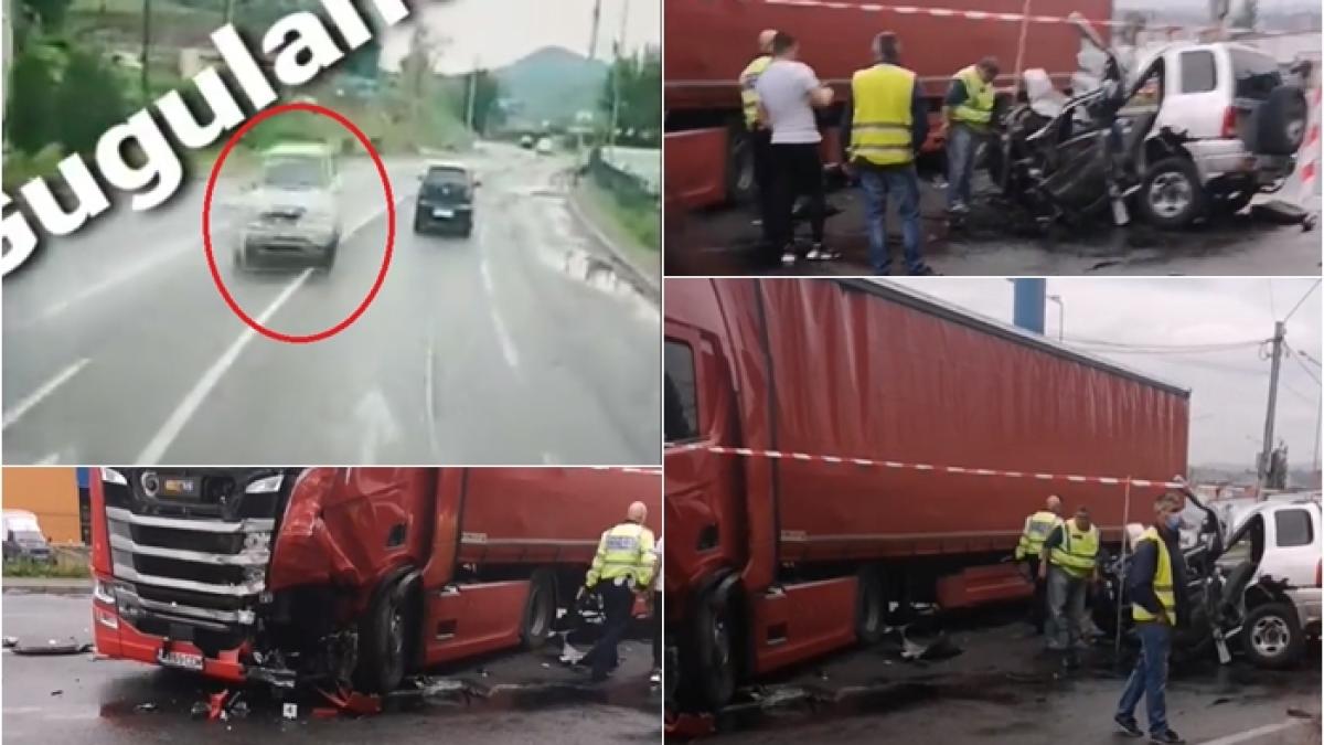 accident_resita_politist_mort_tir