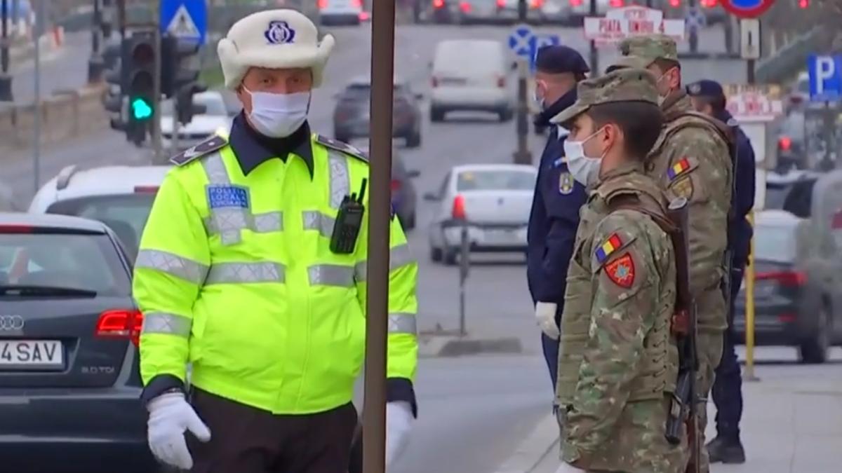politist_armata_strazi_romania_coronavirus_ilustrativ