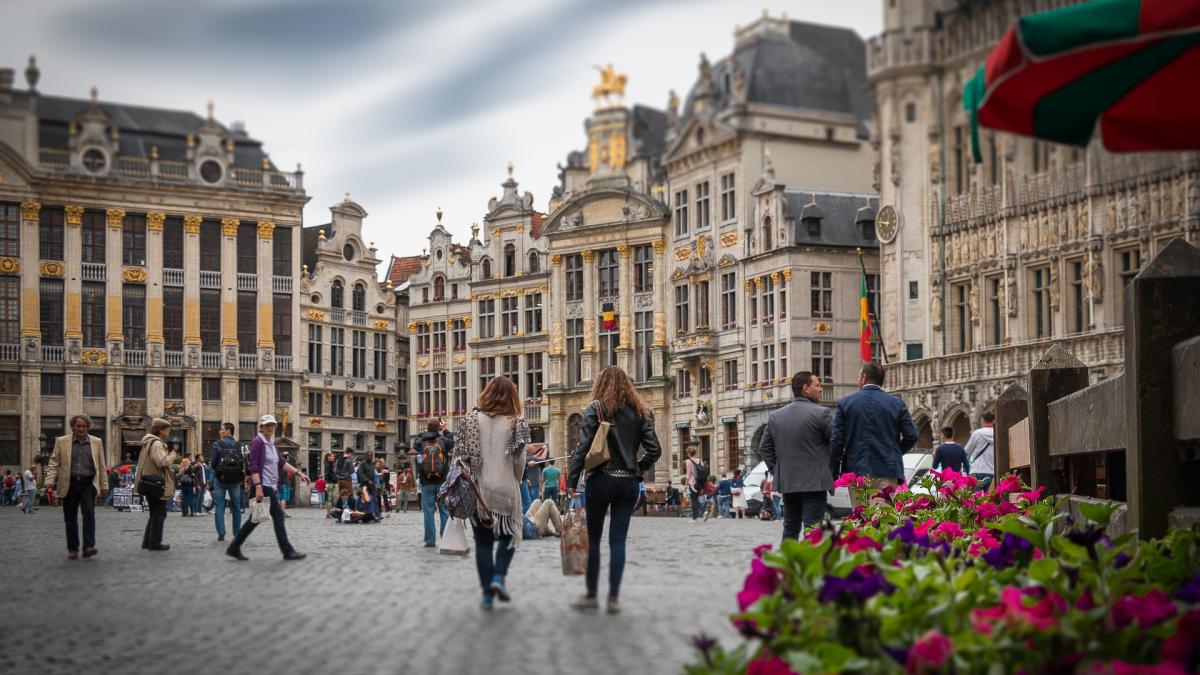 bruxelles_centru_oameni_belgia
