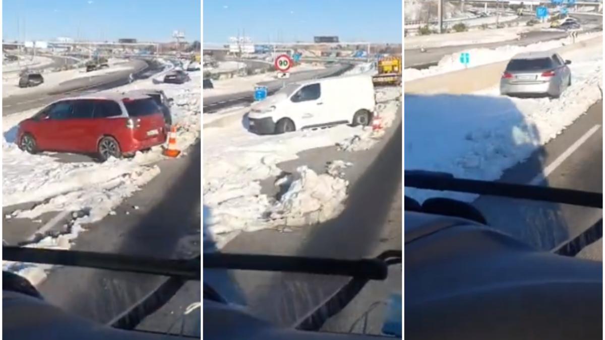 madrid-dupa-ninsoare-zeci-de-masini-abandonate