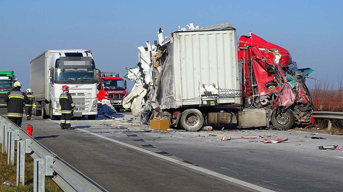 accident-tir-roman-autostrada-ungaria