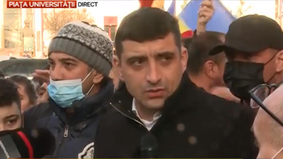 george-simion-fara-masca-protest
