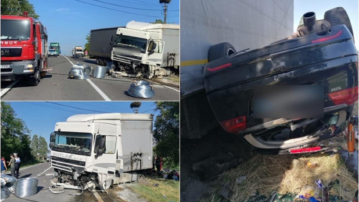 familie-care-se-intorcea-din-italia--accident-mortal-cu-un-tir--in-romania--fetita-de-6-ani-si-parintii-ei--morti--fratiorul-ei--la-spital