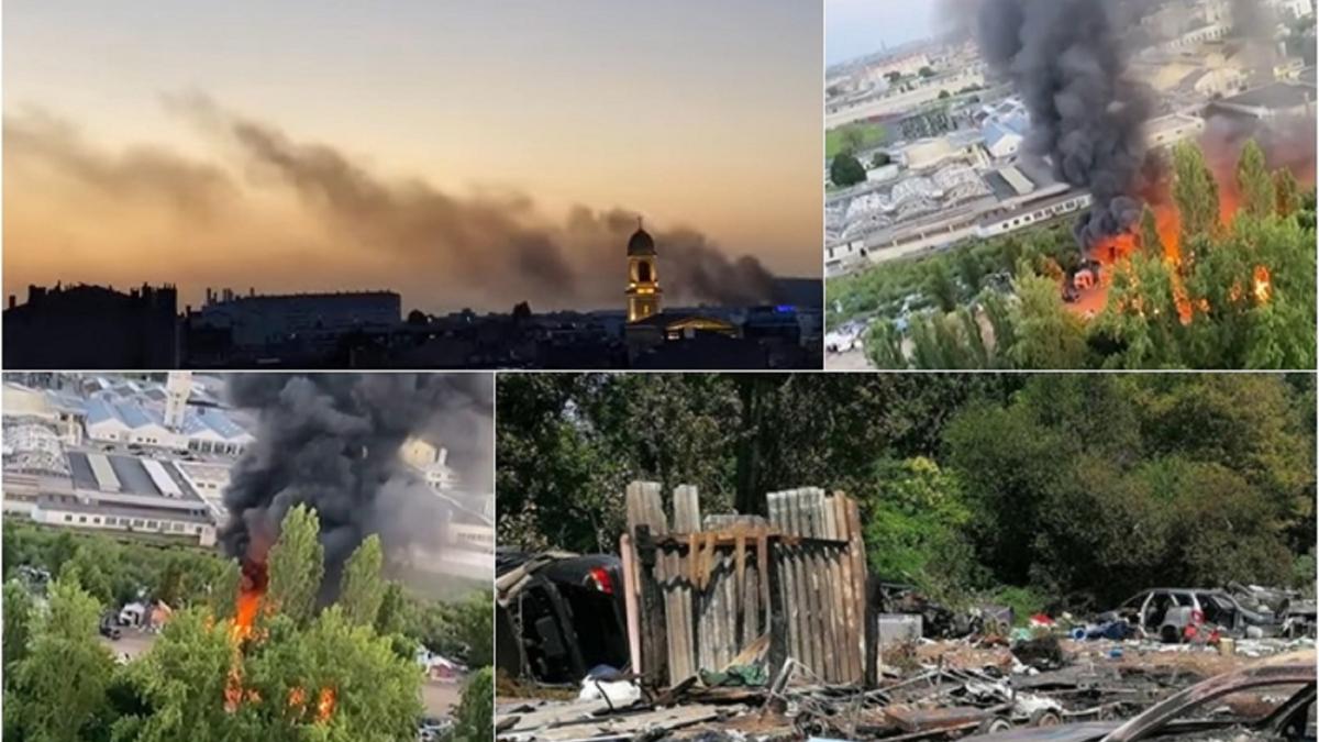 franta--400-de-muncitori-romani-si-bulgari--atacati-de-40-de-tineri--le-au-dat-foc-la-tabara