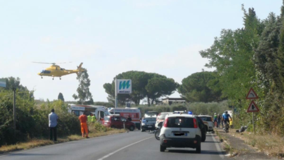 accident-motociclist-roman-italia-lanuvio