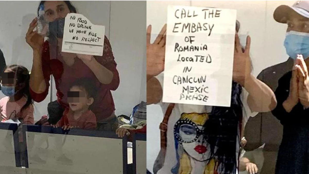 zeci-de-romani--inclusiv-copii--blocati-de-cinci-zile-pe-aeroportul-din-cancun-fara-mancare--fara-apa-si-fara-respectarea-drepturilor-umane