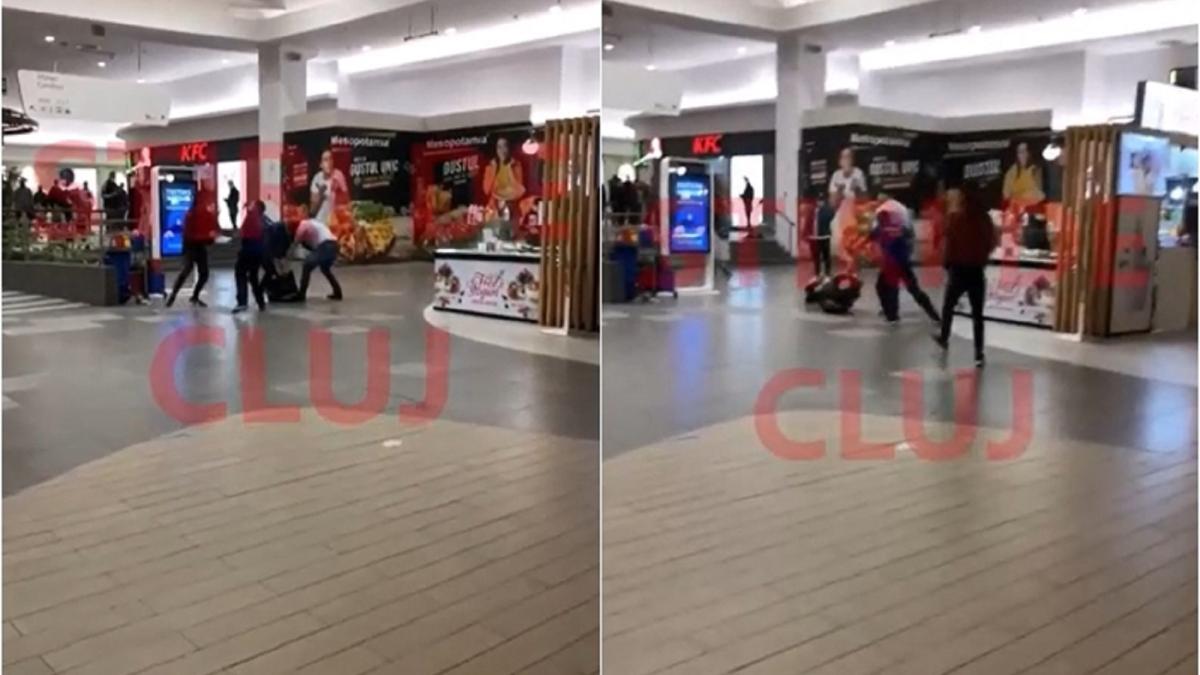 romani--scandal-in-mall-nu-au-vrut-sa-poarte-masca-si-nici-sa-prezinte-dovada-ca-s-au-vaccinat