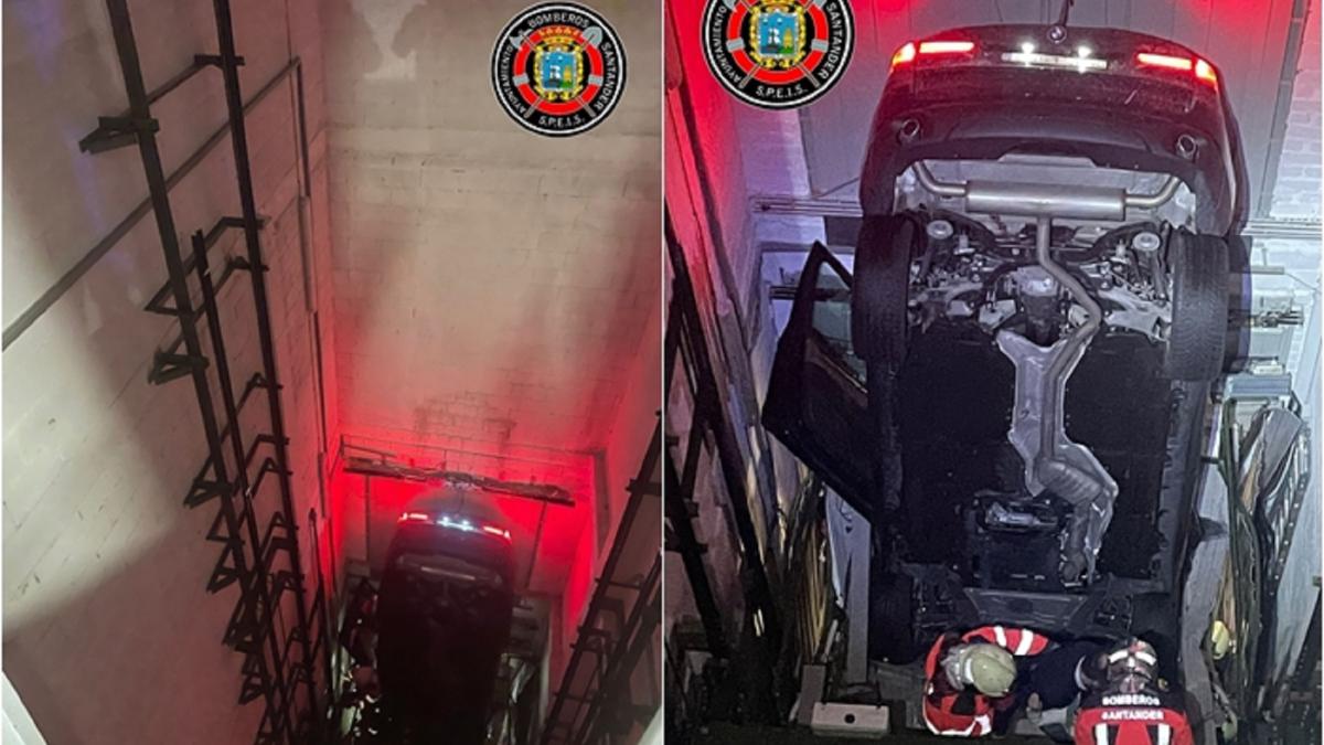 spania--o-masina-a-cazut-in-putul-unui-lift-dintr-o-parcare-sase-victime