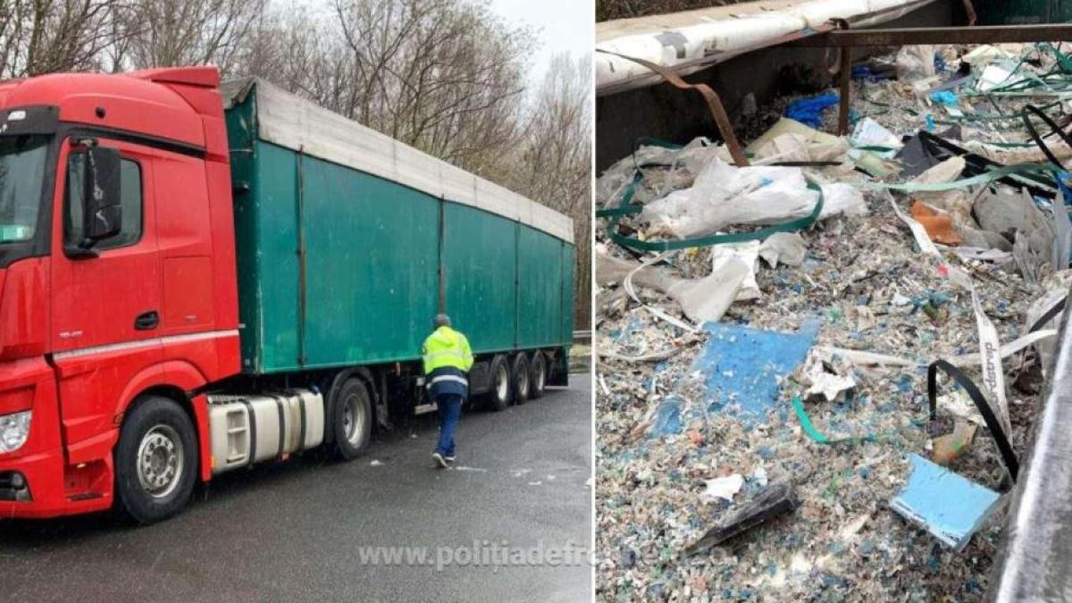 doua-camioane--incarcate-cu-peste-40-tone-deseuri--intoarse-la-frontiera-de-vest-a-romaniei