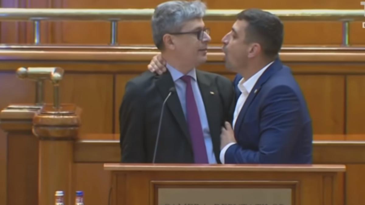 george-simion-virgil-popescu-scandal-parlament