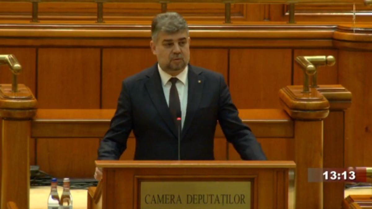 marcel-ciolacu-scandal-in-parlament-masca