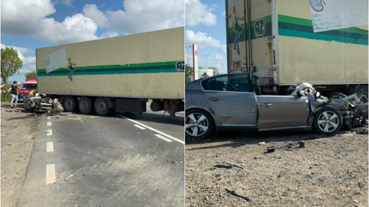 un-roman-a-murit-si-sotia-sa-a-fost-grav-ranita-dupa-ce-masina-in-care-se-aflau-a-intrat-sub-un-tir