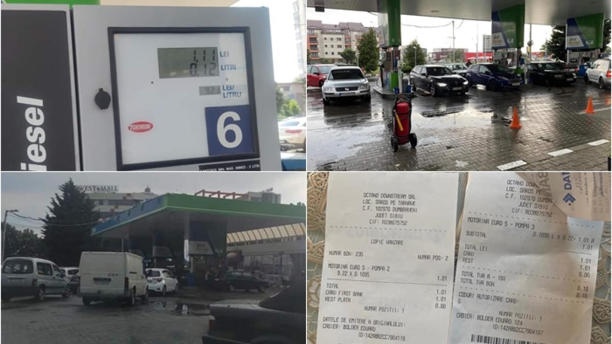 protest-in-benzinariile-din-romania--mai-multi-soferi-au-alimentat-de-1-leu-si-au-platit-cu-cardul--statii-de-carburanti-blocate---foto-1