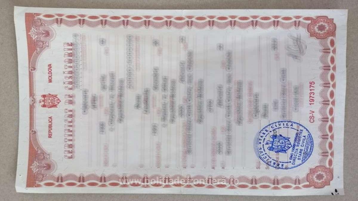 certificat-de-casatorie-fals-descoperit-la-controlul-de-frontiera
