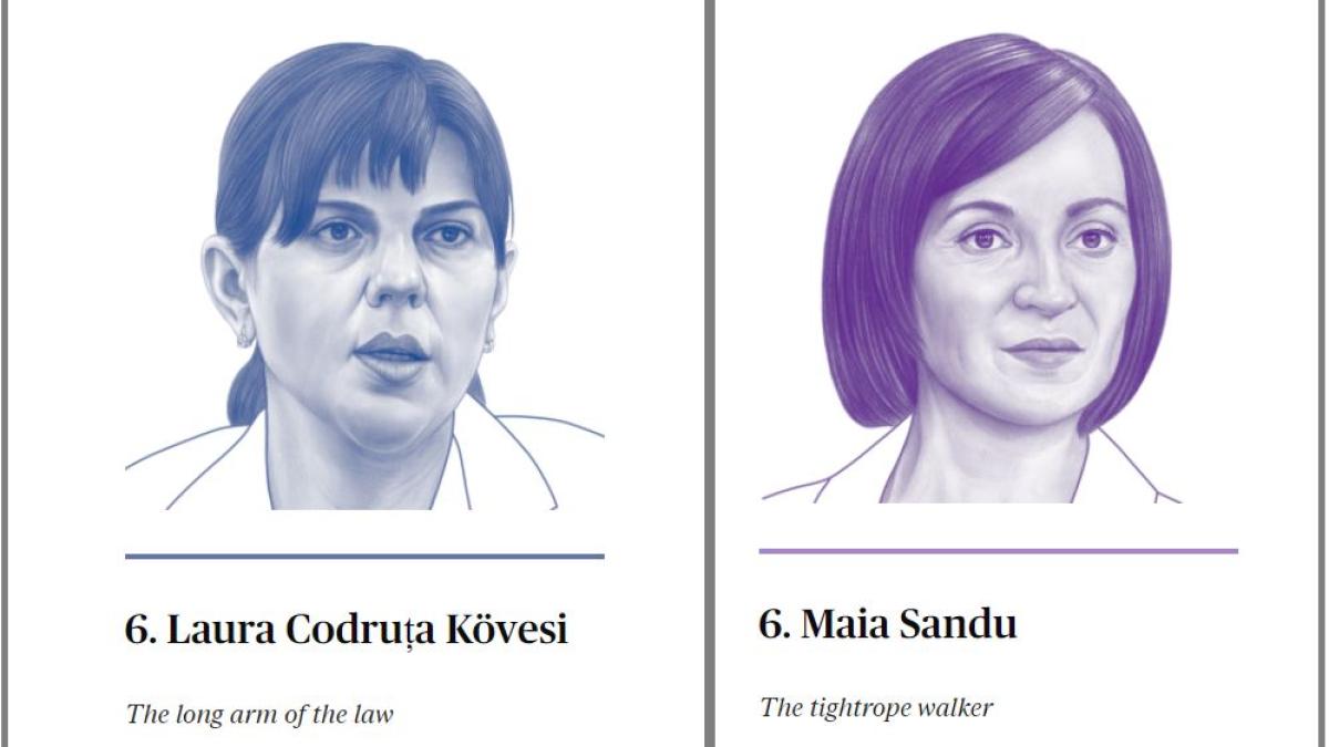 laura-kovesi-si-maia-sandu--in-topul-celor-mai-influente-28-de-personalitati-din-europa