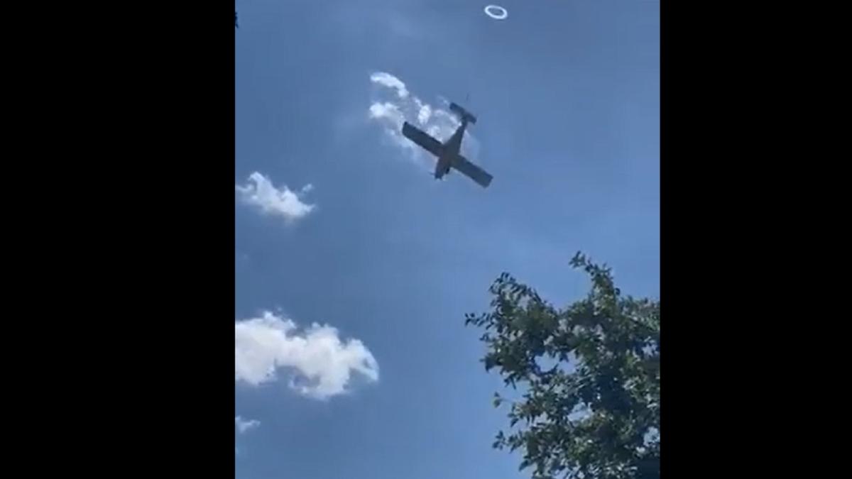 avion-prabusit-in-belgia--pe-un-drum-principal-aglomerat---video