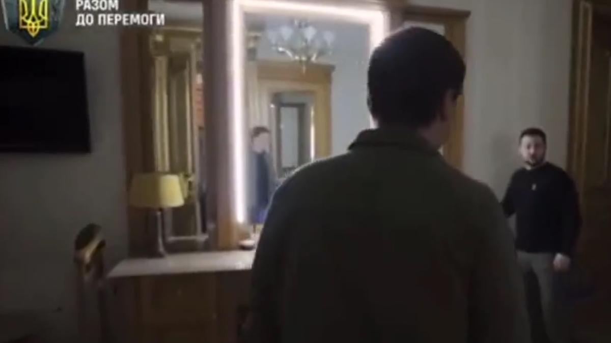 cum-arata-camera-in-care-sta-volodimir-zelenski-a-prezentat-pentru-o-emisiune-de-televiziune-adapostul-sau---video