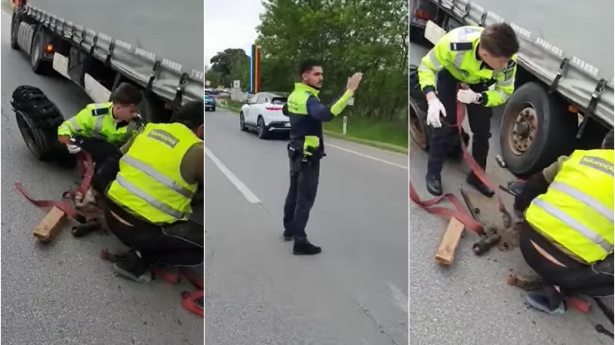 asa-da---respect-sofer-roman-de-tir--ajutat-de-politisti-sa-repare-o-pana-mai-sunt-si-oameni-cu-suflet--nu-doar-cu-functii---video