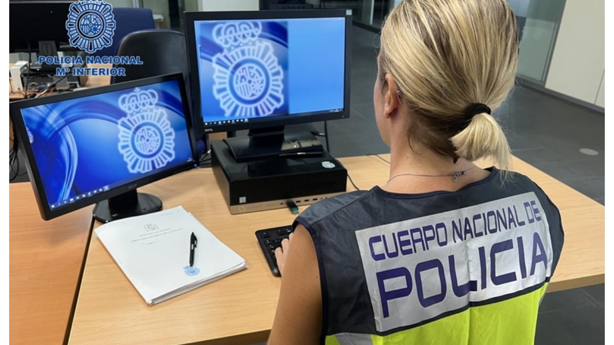 politia-spaniola-spania-computer