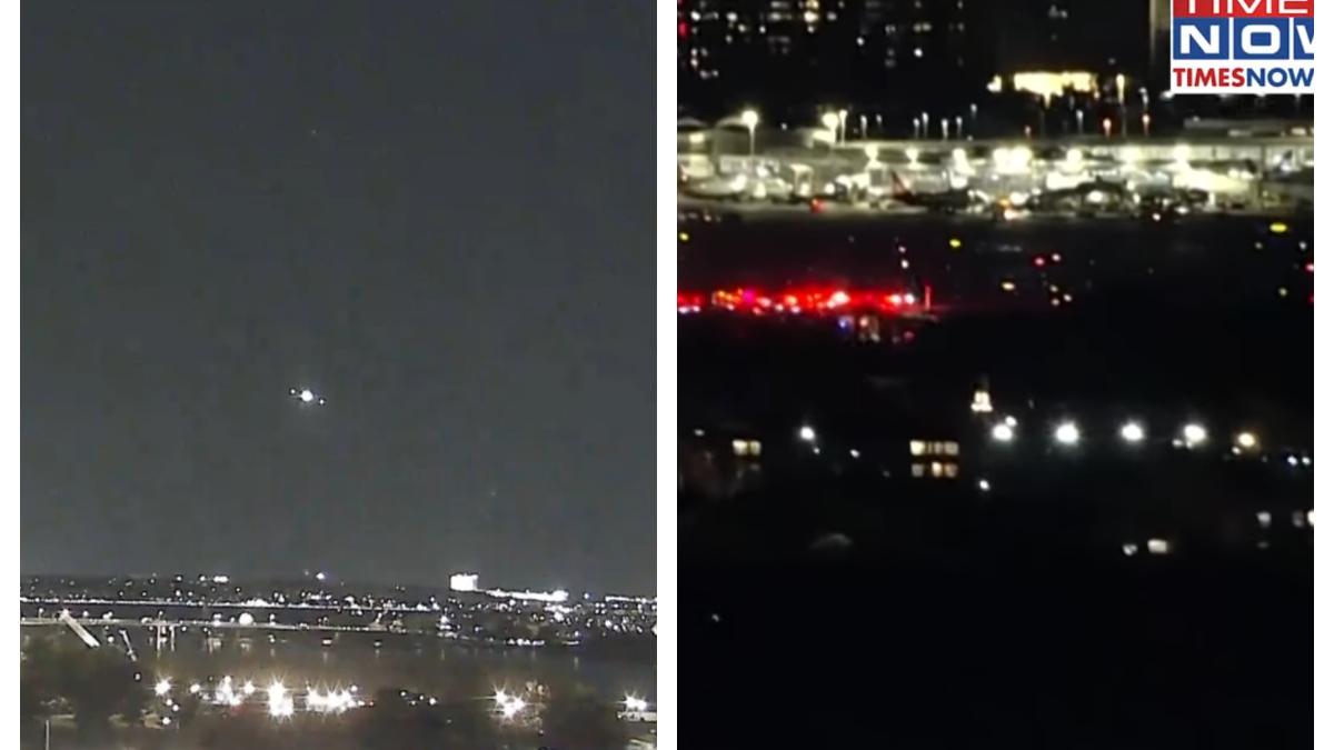 Un avion de pasageri s-a ciocnit de un elicopter deasupra aerportului. Nu există supraviețuitori