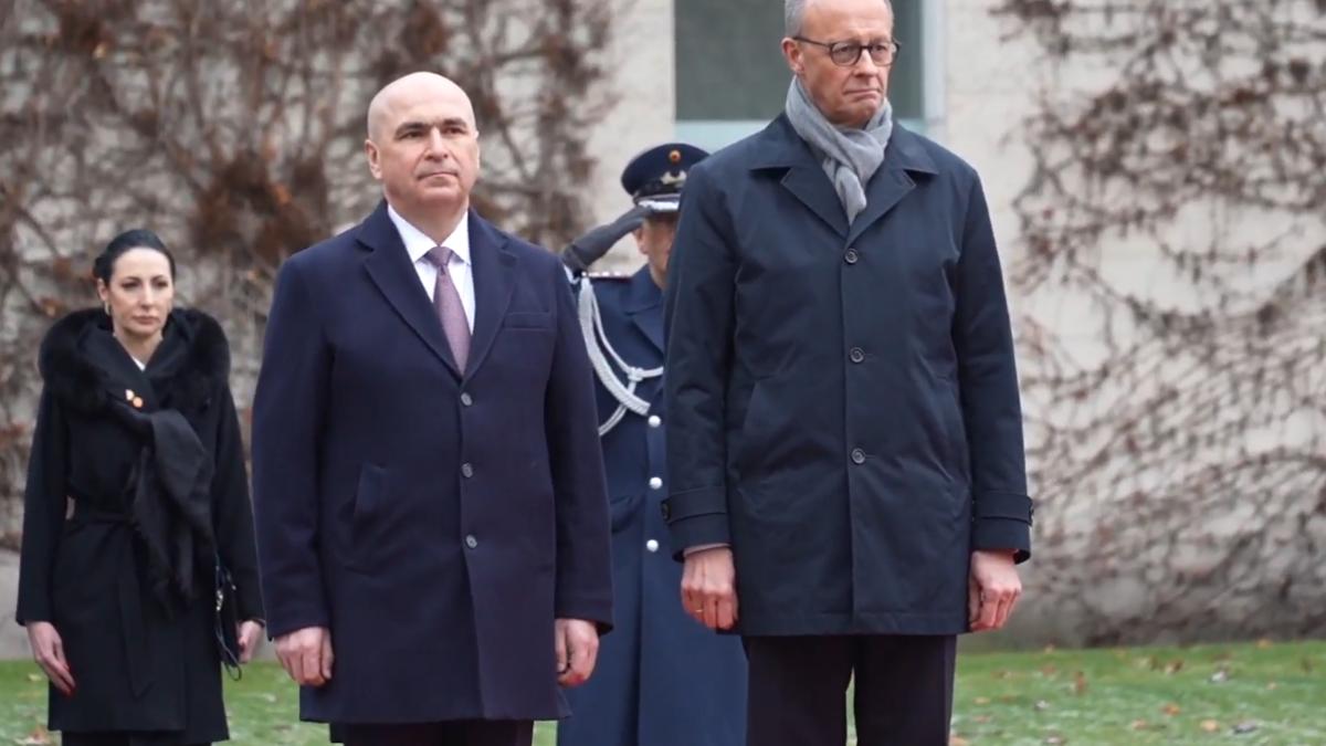 Ilie Bolojan și Friedriech Merz