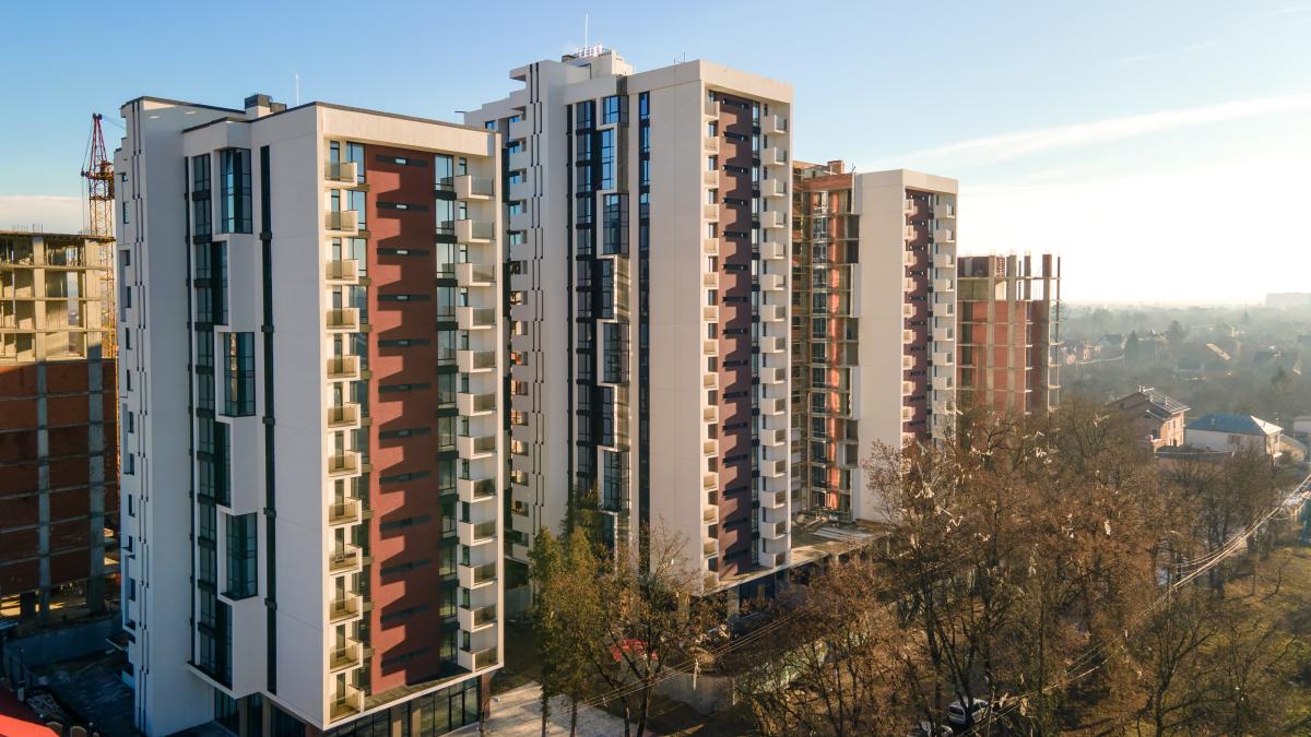 imagine cu blocuri, imobiliare