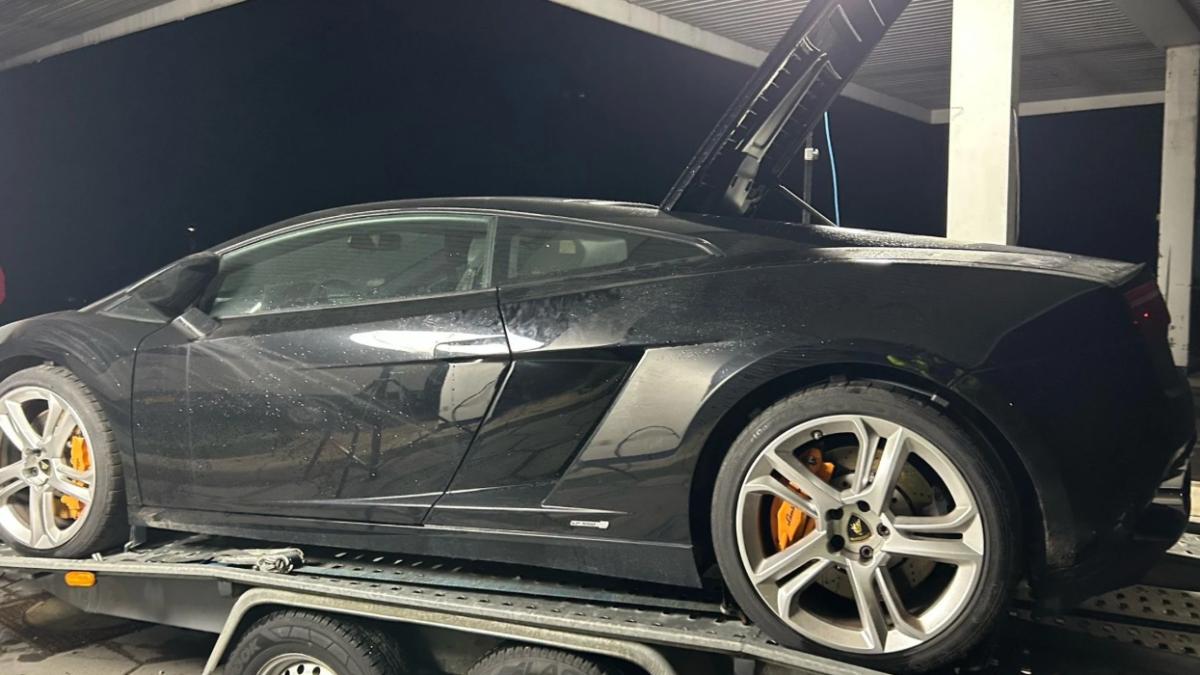 lamborghini roman confiscat Germania