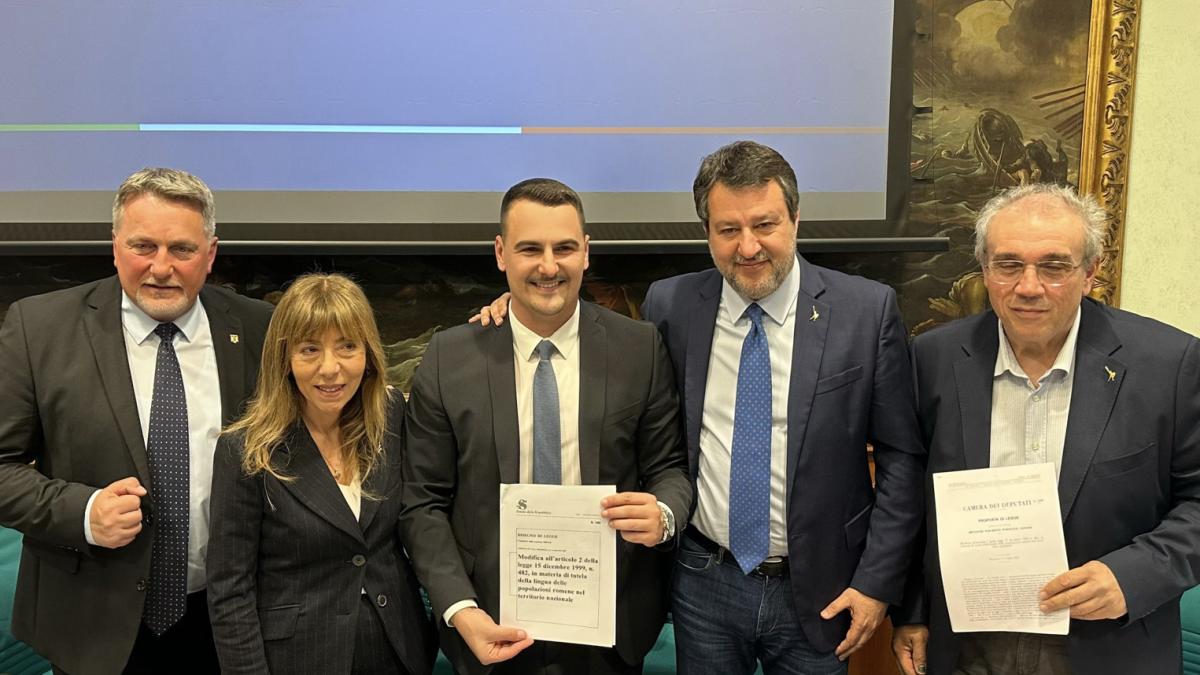 matteo salvini si claudiu stanasel