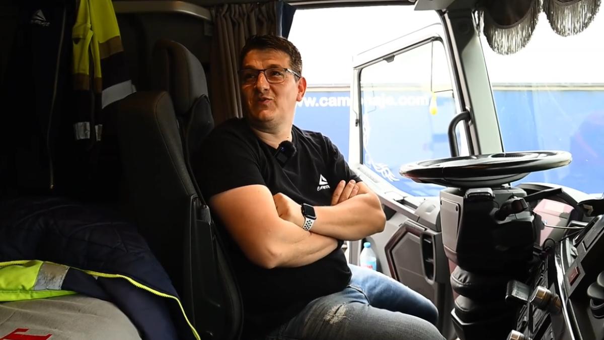 ionel vara sofer de camion in spania