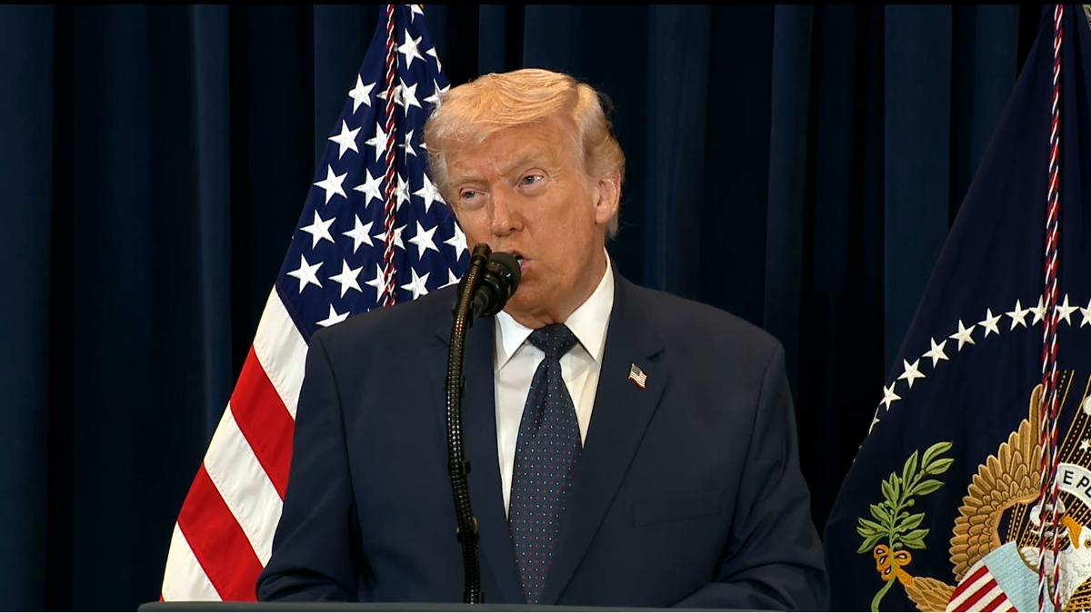 Donald Trump declaratie la Casa Alba